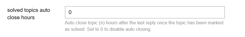 solved topics auto close hours
